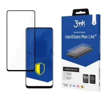 3MK HardGlass Max Lite Grūdinto stiklo ekrano apsauga, skirta Realme 11 – juoda