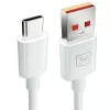 3MK Hyper Cable USB-A į USB-C 5A 60W 1,2m Baltas