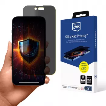 3MK Silky Matt Privacy apsauginė plėvelė iPhone 14 Pro