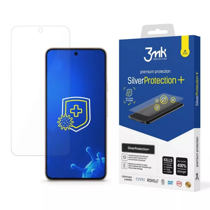 3MK SilverProtection+ Antimicrobial Screen Protector, skirtas Google Pixel 8 5G