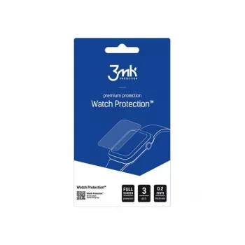 3MK Watch Protection FlexibleGlass hibridinio stiklo ekrano apsauga, skirta Garmin Forerunner 165 - 7H kietumas, 0,2 mm, be burbuliukų