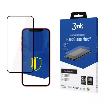 3MK Xiaomi Redmi Note 11s / 11 4G Black - HardGlass Max Grūdinto stiklo ekrano apsauga