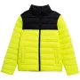 4F berniukų pūkinė striukė Juicy Green 4FJSS23TDJAM077 45S 122cm
