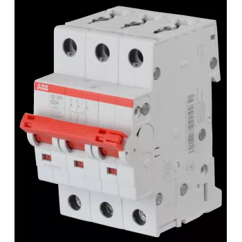 ABB SACE Tmax XT1 3 polių liejamo korpuso automatinis jungiklis, 160 A, termomagnetinis, 16 kA esant 400 V AC 2CDD283101R0063