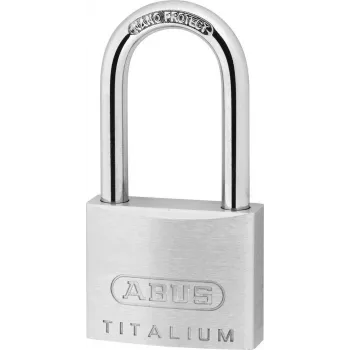ABUS 64TI/40HB40 KD Titalium spyna su skirtingais raktais, aukšta kilpa, apsaugos lygis 5