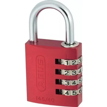 ABUS ABVS48813 Vientiso žalvario pakabinama spyna su grūdinto plieno lankeliu, 45 mm, rakinama, 2 raktai