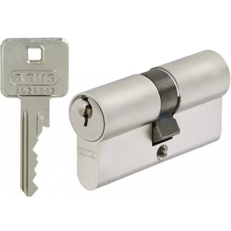 ABUS cilindras 50x60mm matinis nikelis 3 raktai