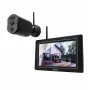 ABUS EasyLook BasicSet belaidė vaizdo stebėjimo sistema – 7 colių monitorius + 1 IP66 kamera, infraraudonųjų spindulių naktinis matymas, 2,4 GHz