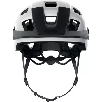 ABUS MoTrip Dviračio Šalmas su Fiksuotu Antveidžiu - Velvet Black, Dydis M (52-57 cm)