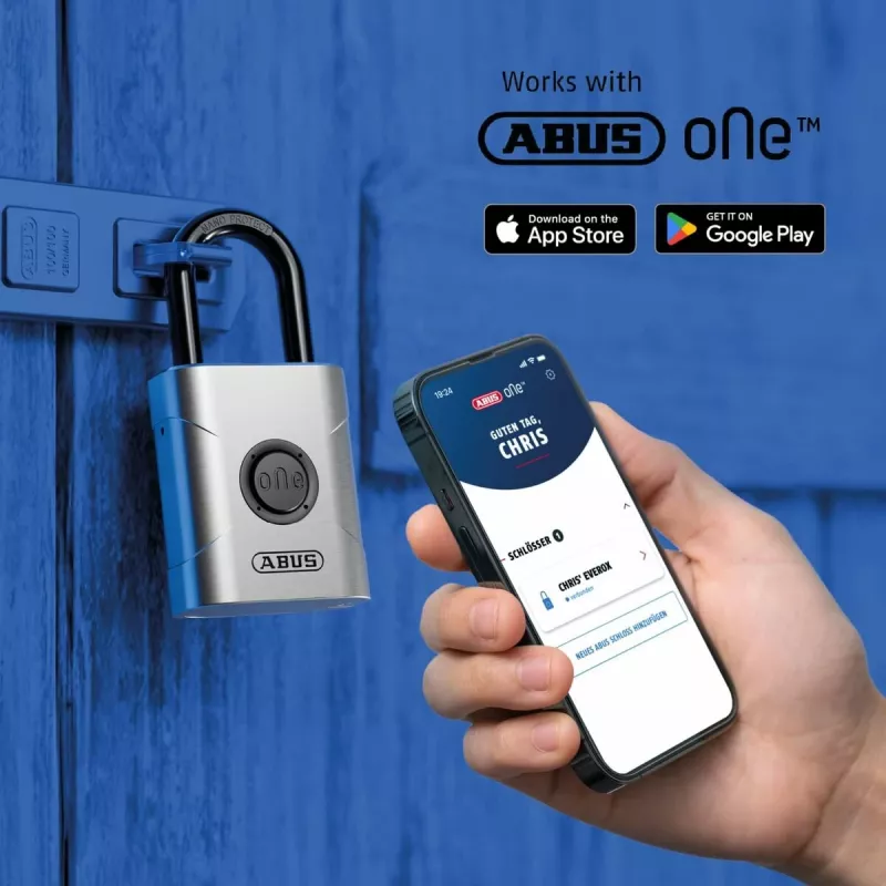 ABUS Security-Center ABEO10010 Bluetooth spynos, sidabrinė
