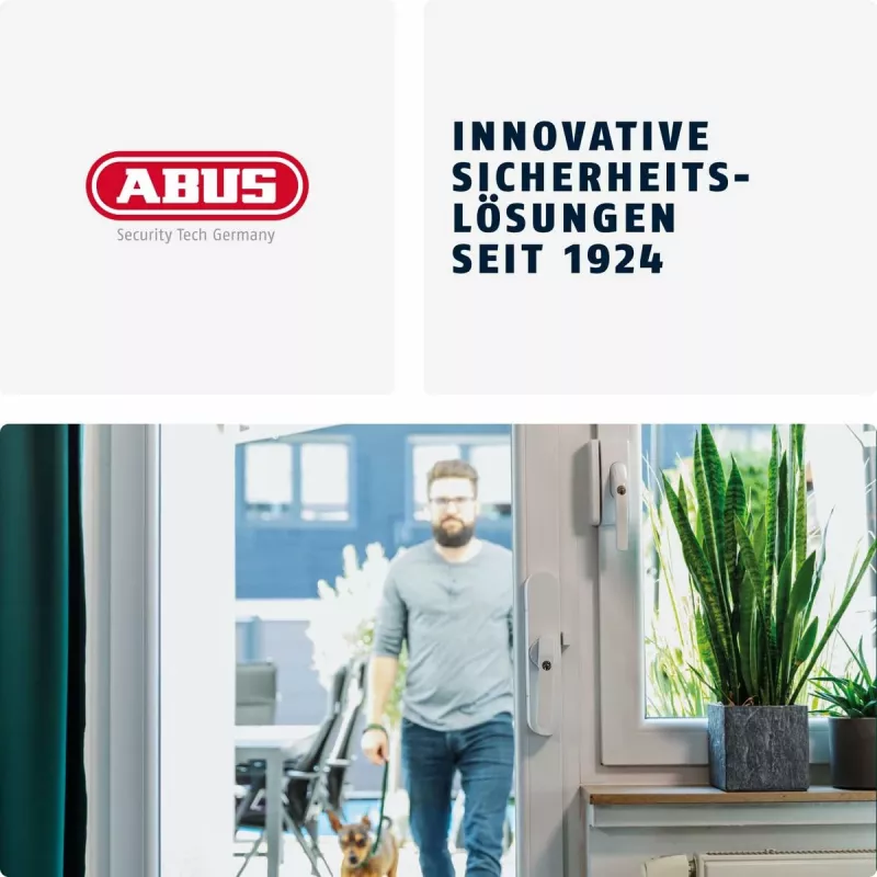 ABUS Security-Center BRIDGE One Smart Home Wireless LAN Bridge (ABBO10000B), juoda, 230 V, su Bluetooth