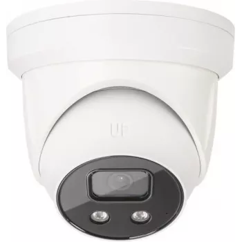 ABUS Security-Center IPCB58511A Tinklo stebėjimo kamera - Kupolinė - Lauko - Atspari oro sąlygoms - Spalvota dieną ir naktį - 8 MP - 3840 x 2160 - 4K - M12 lęšio laikiklis - Fiksuotas židinio nuotolis - LAN 10/100 - MJPEG, H.264, H.265 - DC 12V / PoE