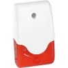 ABUS Security-Center SG1681 Mini sirena su mirksinčia šviesa, raudona, 12 V DC, 105 dB, IP44, laidinė, vidaus / dengtai lauko