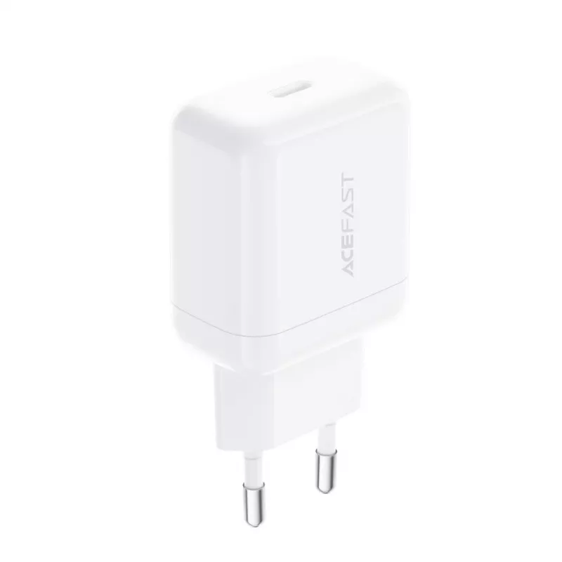 Acefast A130 PD20W Single USB-C Charger (EU) White