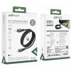 Acefast C11-03 3in1 USB-C į USB-C laidas 100W 480Mbps 1,2m Juodas