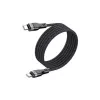Acefast C11-03 3in1 USB-C į USB-C laidas 100W 480Mbps 1,2m Juodas