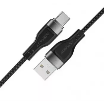 ACEFAST C11-04 USB-A į USB-C 3A Magnetinis Pintas Laidas 1,2m Juodas