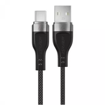 ACEFAST C11-04 USB-A į USB-C 3A Magnetinis Pintas Laidas 1,2m Juodas