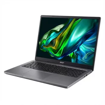 Acer Aspire A16 AI A16-61M-R194 16 colių nešiojamas kompiuteris, AMD Ryzen 7 8845HS, 16 GB RAM, 512 GB SSD, plieno pilka, vokiška klaviatūra