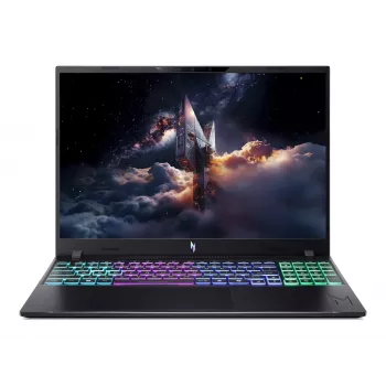Acer Nitro ANV16-A71-R0YK žaidimų nešiojamasis kompiuteris, 17,3 colio QHD 165Hz, Intel Core i7-13620H, 16GB DDR5, 1TB SSD, RTX 4060 8GB, Windows 11 Home, anglų/rusų klaviatūra, obsidiano juoda
