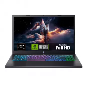 Acer Nitro V 15 žaidimų nešiojamasis kompiuteris 15,6 colio AMD Ryzen 7 7735HS 16GB 512GB RTX 5050 8GB Windows 11 Home
