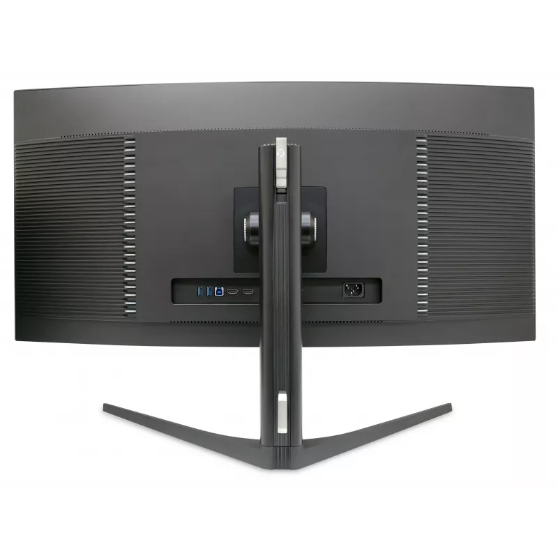 Acer Predator X34QXC Ergo OLED 86 cm 34 colio lenktas 1800R WQHD ZeroFrame OLED 360 Hz 21:9 0.03 ms (GTG) 1300 nitų 2x HDMI 2.1 2x DP 1x USB-C įmontuoti garsiakalbiai