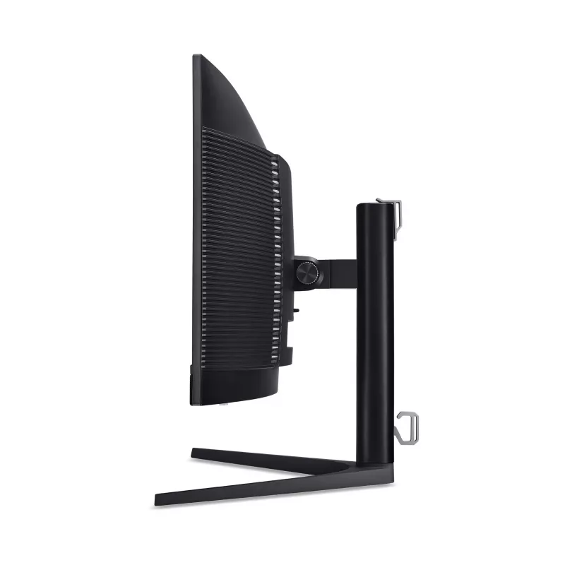 Acer Predator X34QXC Ergo OLED 86 cm 34 colio lenktas 1800R WQHD ZeroFrame OLED 360 Hz 21:9 0.03 ms (GTG) 1300 nitų 2x HDMI 2.1 2x DP 1x USB-C įmontuoti garsiakalbiai