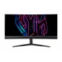 Acer Predator X34QXC Ergo OLED 86 cm 34 colio lenktas 1800R WQHD ZeroFrame OLED 360 Hz 21:9 0.03 ms (GTG) 1300 nitų 2x HDMI 2.1 2x DP 1x USB-C įmontuoti garsiakalbiai