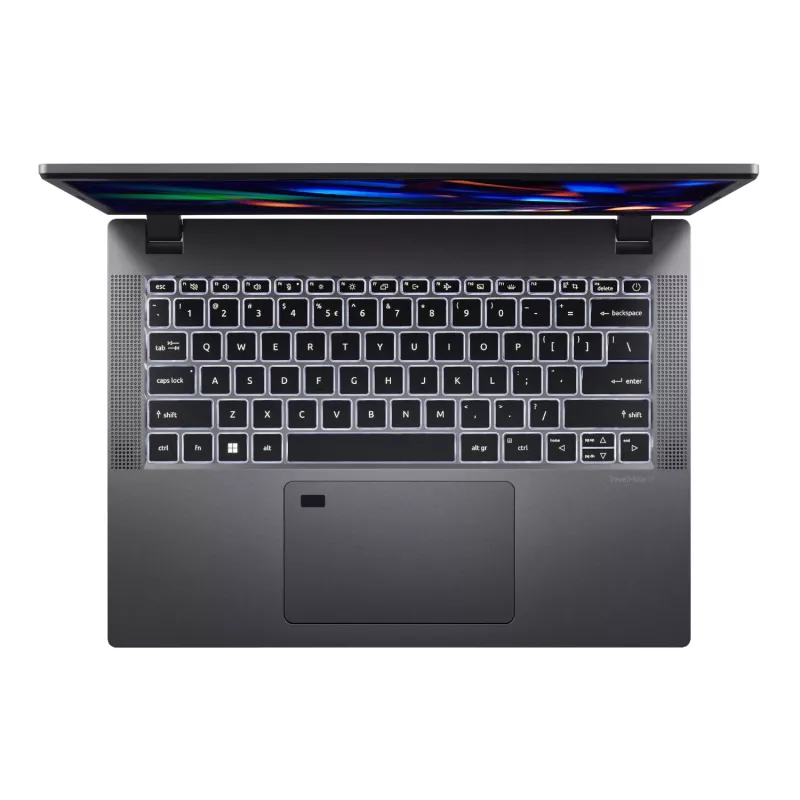 Acer TravelMate P2 14 nešiojamasis kompiuteris | Intel Core i7-1355U | 8GB DDR4 | 1TB NVMe SSD | 14 inch FHD IPS | Windows 11 Pro | Shale Black