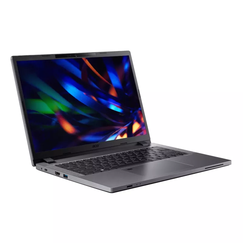 Acer TravelMate P2 14 nešiojamasis kompiuteris | Intel Core i7-1355U | 8GB DDR4 | 1TB NVMe SSD | 14 inch FHD IPS | Windows 11 Pro | Shale Black