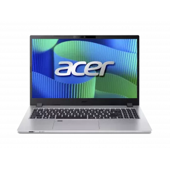 Acer TravelMate TMP215-55-TCO-3817 15.6 colio WUXGA Intel Core 3 100U 16 GB 512 GB SSD Intel Iris Xe Graphics Windows 11 Pro Pilka Angliška klaviatūra su apšvietimu