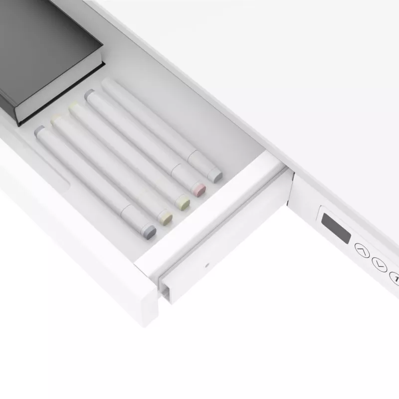 ACJ ACTIVEJET Elektrinis aukščio reguliuojamas stalas ET119S 120x60 cm Balta