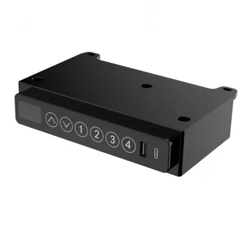 ACJ ACTIVEJET ET119S-CZ elektrinis aukščio reguliavimo stalas 120x60 cm juodas