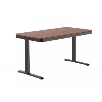 ACJ ACTIVEJET ET119S-CZ/O elektrinis aukščio reguliavimo stalas 120x60 cm juodas/riešutas