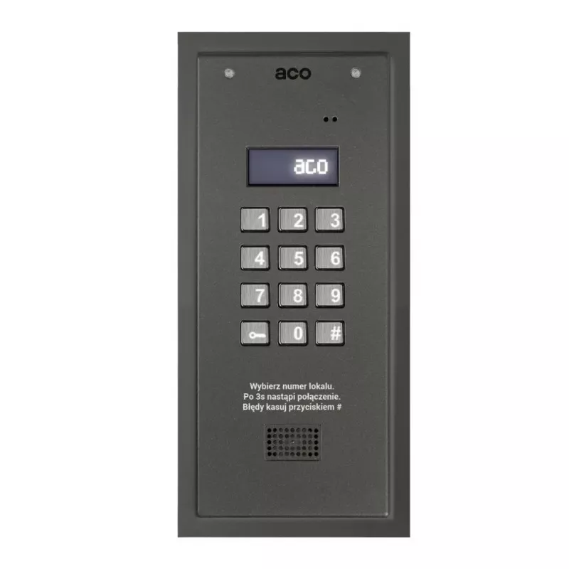 ACO CDNP7ACC ST (G3) Skaitmeninis Domofono Pagrindinis ir Pavaldus Valdymo Blokas