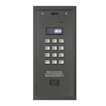 ACO CDNP7ACC ST (G3) Skaitmeninis Domofono Pagrindinis ir Pavaldus Valdymo Blokas