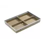 ACO Vario grindų kanalizacijos apatinė dalis 75x50 DN 75/DN 50 juoda