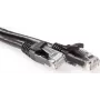 ACT 3m Cat6a U/UTP RJ45 tinklo kabelis, juodas, 10Gbps, 500MHz, varis, PVC apvalkalas IB3503