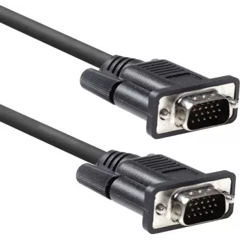ACT AC3513 VGA kabelis 3m vyriškas į vyrišką juodas
