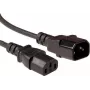 ACT AK5214 1,2 m C14 į C13 maitinimo kabelis juodas