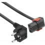 ACT AK5257 maitinimo laidas juodas 3 m CEE 7/7 į C13 mova