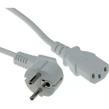 ACT AK5402 maitinimo laidas baltas 1m CEE 7/7 į IEC C13