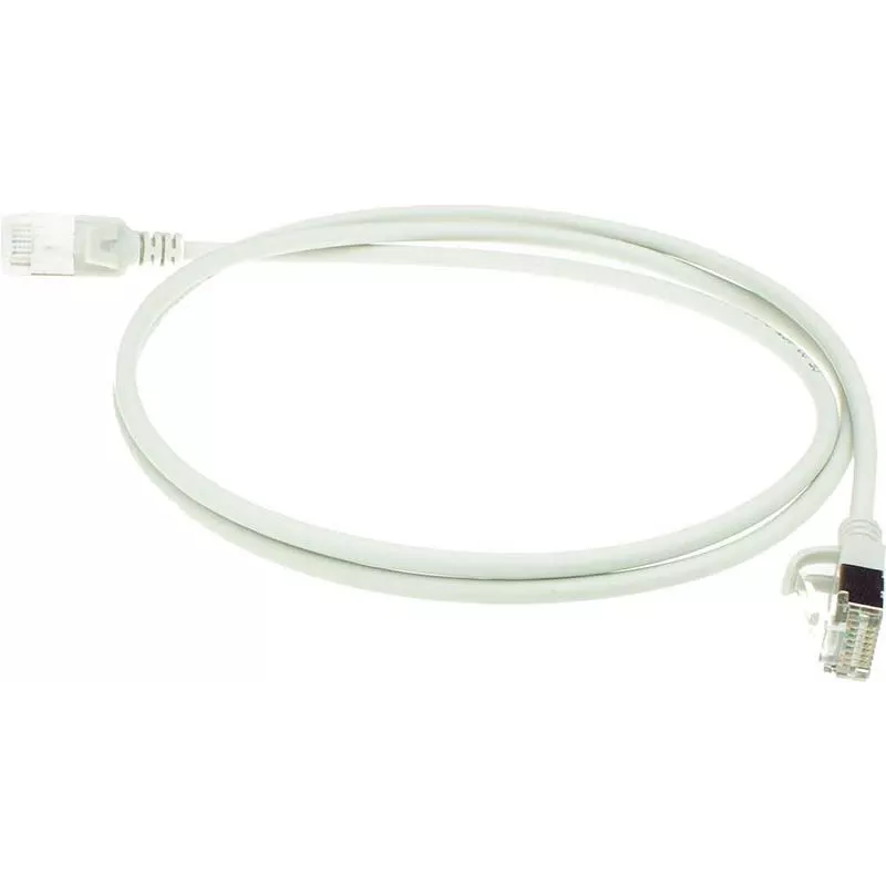 ACT DC7051 CAT6A U/FTP LSZH plonas tinklo kabelis 1,5 m pilkas