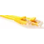 ACT Geltonas 1,5 m LSZH U/UTP CAT6A tinklo kabelis su RJ45 jungtimis IB1951