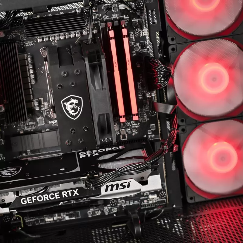 Actina stalinis kompiuteris AMD Ryzen 5 5600 16GB DDR4 500GB SSD NVIDIA GeForce RTX 5060 Windows 11 Home Midi Tower juodos spalvos