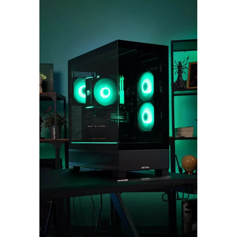 Actina PC AMD Ryzen 5 5600 16 GB DDR4-SDRAM 1 TB SSD AMD Radeon RX 7600 Midi Tower Juoda