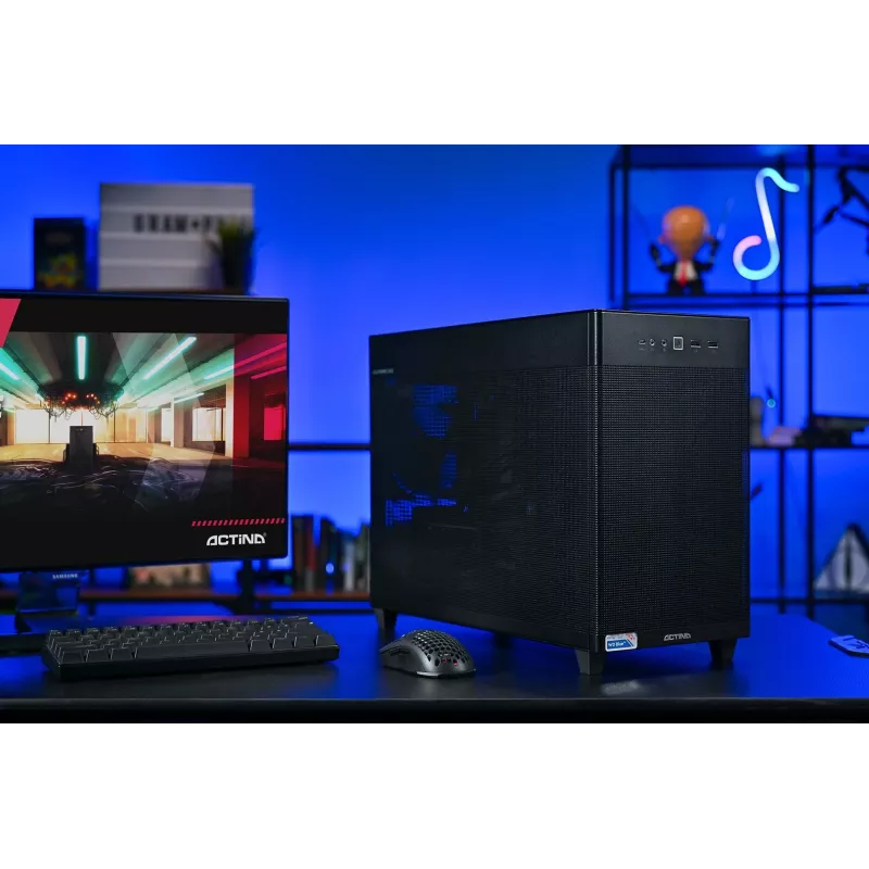 Actina PC AMD Ryzen 5 7600X 32 GB DDR5-SDRAM 1 TB SSD NVIDIA GeForce RTX 5070 Mini Tower Black
