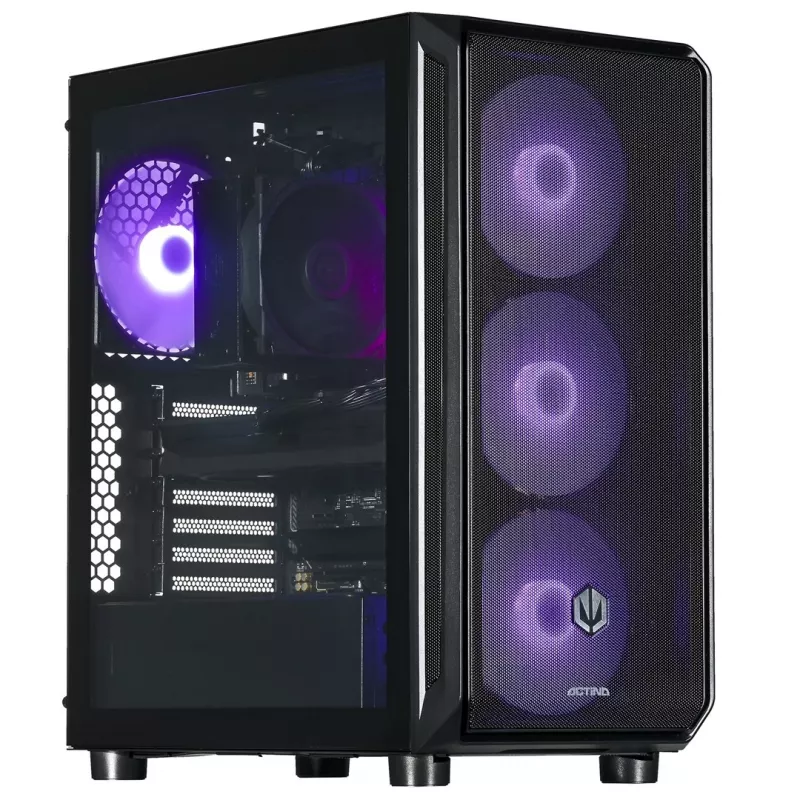 Actina PC AMD Ryzen 5 7600X3D 32 GB DDR5-SDRAM 2 TB SSD NVIDIA GeForce RTX 5070 Midi Tower Black