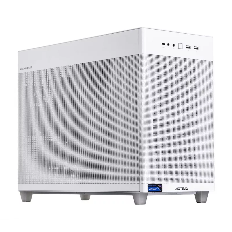 Actina PC AMD Ryzen 7 8700F 32 GB DDR5-SDRAM 1 TB SSD AMD Radeon RX 9070 XT Mini Tower White