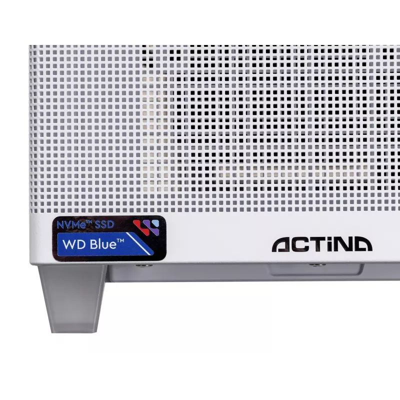 Actina PC AMD Ryzen 7 8700F 32 GB DDR5-SDRAM 1 TB SSD AMD Radeon RX 9070 XT Mini Tower White